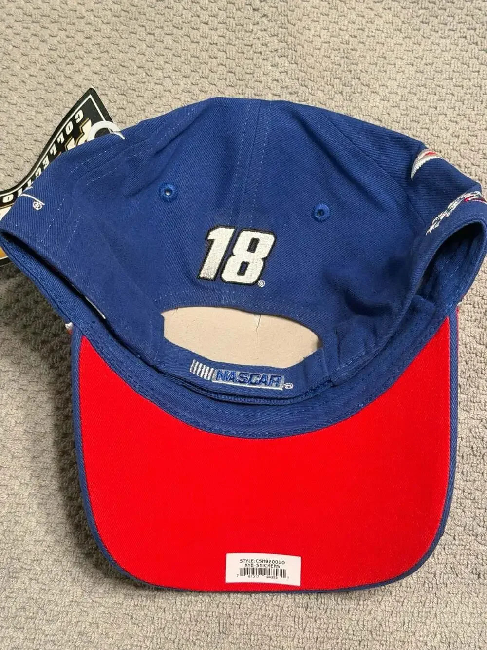 NASCAR Kyle Busch New Era Snickers Throwback Adjustable Snapback Trucker Hat